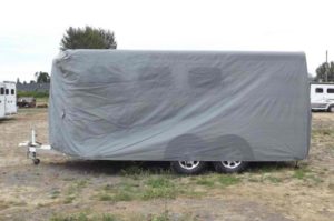 Prepare for Hunting covered trailer